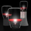 Glass Lamps Set