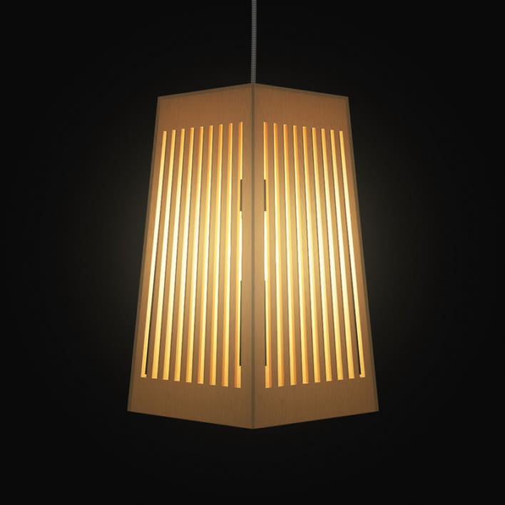 Wooden Ceiling Lamp