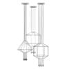 Ceiling Lamps Set 4