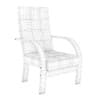 Pink Wooden Chair
