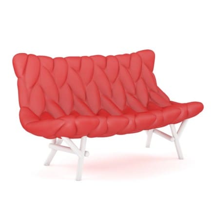 Red Modern Sofa