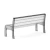 Black Wood Bench