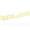 Yellow Sidewalk Barriers