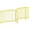 Yellow Sidewalk Barriers
