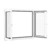 Plastic Window 1322mm x 1120mm