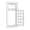 Plastic Window 1080mm x 2020mm