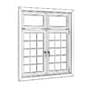 Plastic Window 1940mm x 2020mm