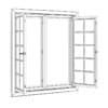 Plastic Window 1940mm x 2020mm