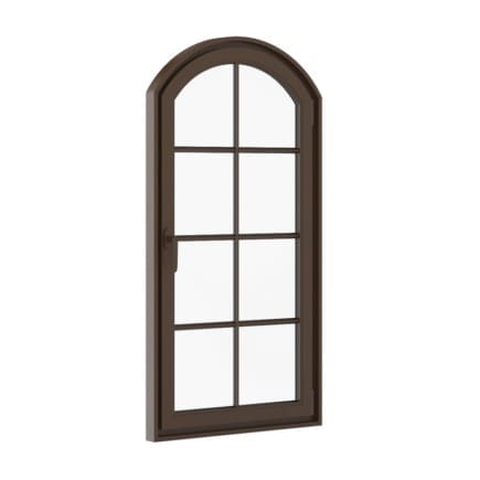 Brown Metal Window 940mm x 1820mm