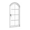 Brown Metal Window 940mm x 1820mm