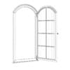 Brown Metal Window 940mm x 1820mm