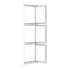 Black Metal Window 800mm x 2700mm
