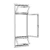 Black Metal Window 1100mm x 2700mm