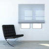 Grey Roman Blinds - Image 6