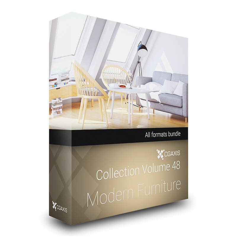 CGAxis Models Volume 48 3D Modern Furniture