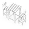 Wooden Table and Chairs