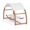 Wooden Hammock with Sunshade