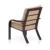 Dark Wooden Chair with Pillow