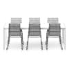 Black Table and Chairs Set
