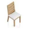 Wooden Chair with Pillow Seat