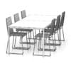Black Table and Chairs Set