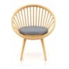 Wooden Chair wit Pillow 4