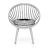 Wooden Chair wit Pillow 4