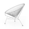 Round Black Wire Chair