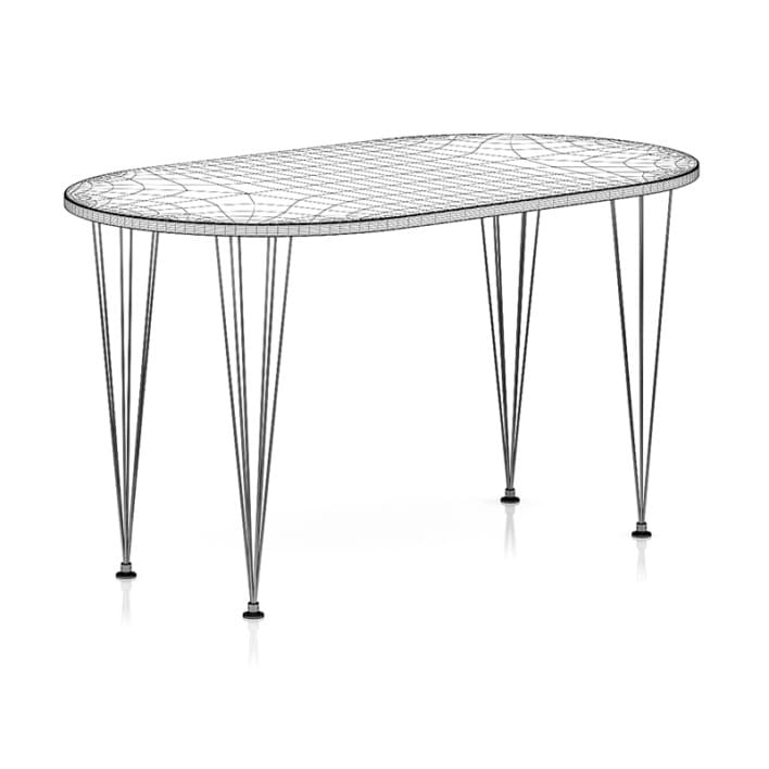 Modern Metal Table