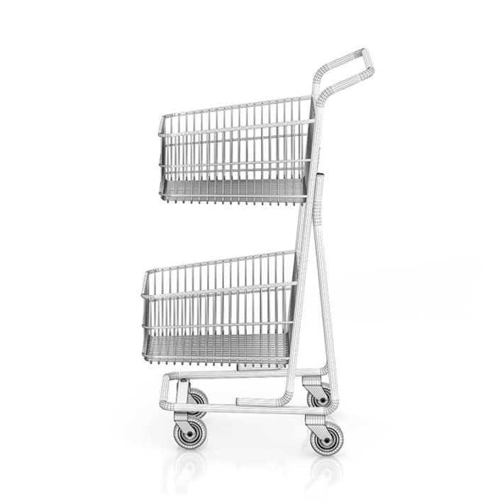 Double Shopping Cart