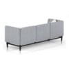 Grey Sofa with Pillows 2