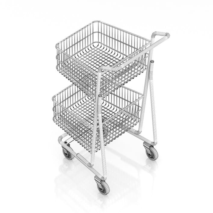 Double Shopping Cart