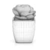 Small Plant in White Pot 2