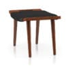 Wood and Leather Stool