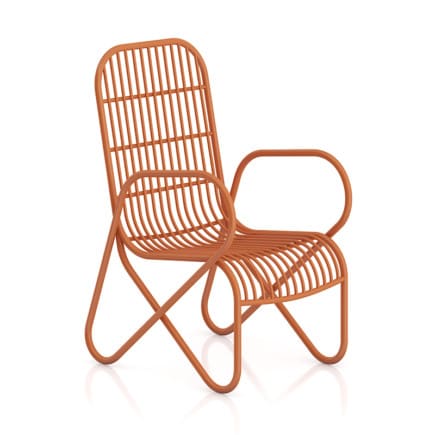 Orange Armchair