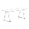 White Wooden Table