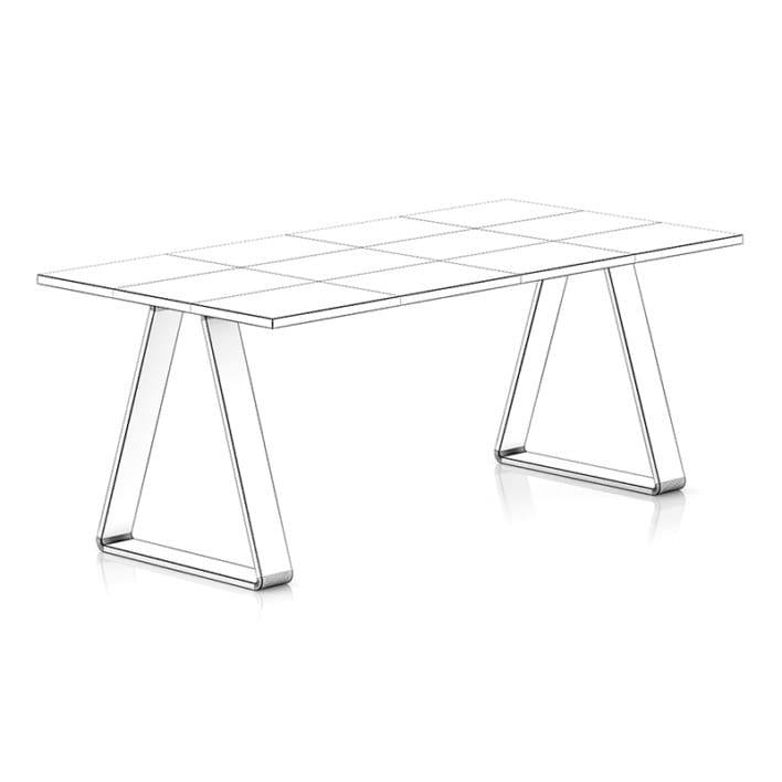 White Wooden Table