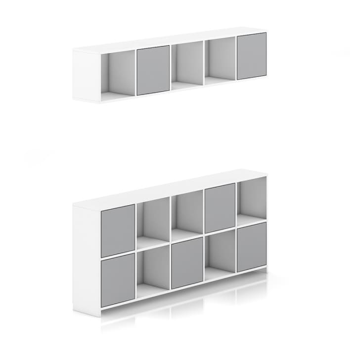 Standing and Handing Shelves