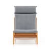 Grey Lounge Chair