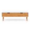 White and Wood Cabinet