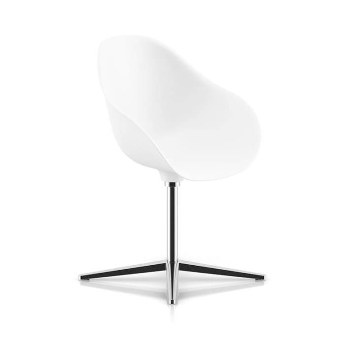 White Swivel Chair