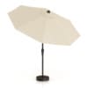 Round Beige Sunshade Umbrella 1