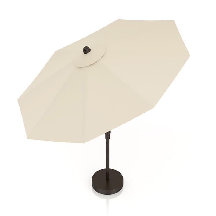 Round Beige Sunshade Umbrella 1