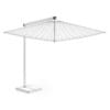 Square Beige Sunshade Umbrella