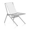 Wood and Metal Lounge Chair