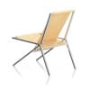 Wood and Metal Lounge Chair