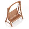 Wooden Bench Swing