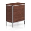 Wooden Cabinet with Metal Frame