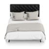 Black Leather Bed
