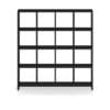 Black Wood Standing Shelves
